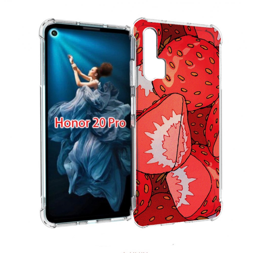 Чехол бампер MyPads рисованная-клубника для Honor 20 Pro противо, Прозрачный, Tocco
Чехол бампер MyPads рисованная-клубника для Honor 20 Pro противо, Прозрачный, Tocco