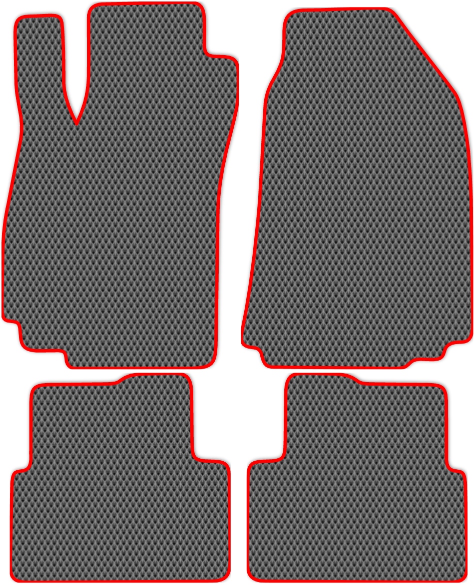 Коврики ЭВА в салон для Chevrolet Cobalt 2013 - 2015, 4 шт. серый, красный кант, 1617-S4NL-H 
Коврики ЭВА в салон для Chevrolet Cobalt 2013 - 2015, 4 шт. серый, красный кант, 1617-S4NL-H