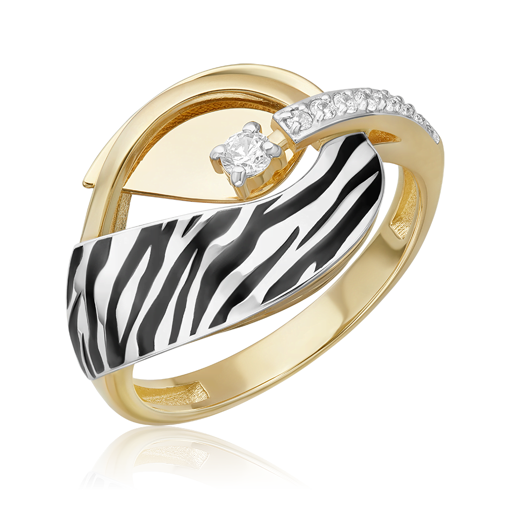 Кольцо из золота р. PLATINA jewelry 01-5715-00-401-1121, фианит\эмаль, 01-5715-00-401-1121
Кольцо из золота р. PLATINA jewelry 01-5715-00-401-1121, фианит\эмаль, 01-5715-00-401-1121