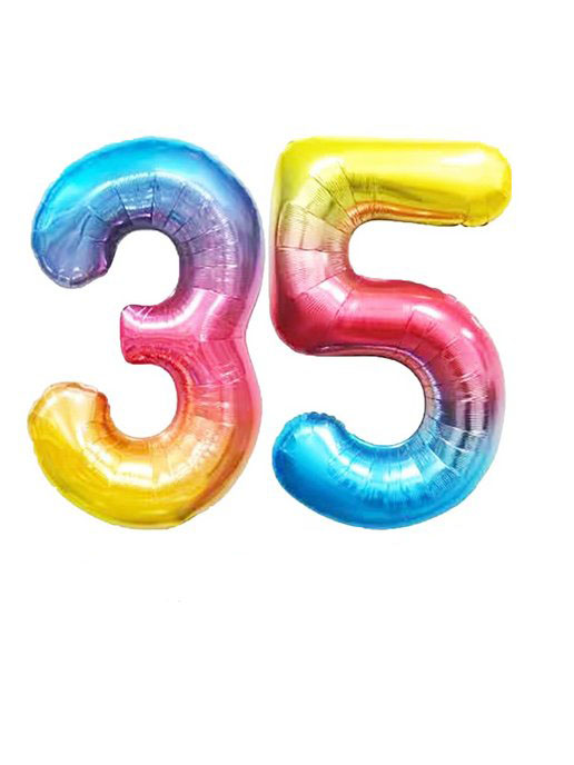 Комплект фольгированных шаров Magic Balloon цифра 35 радужная, 102 см (40 дюймов) 1518, Разноцветный
Комплект фольгированных шаров Magic Balloon цифра 35 радужная, 102 см (40 дюймов) 1518, Разноцветный