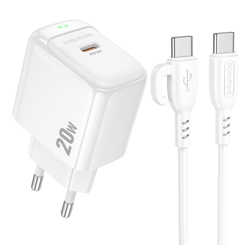 Сетевое зарядное устройство BOROFONE BAS43Aaa type-c - type-c 1xUSB Type-C 3 А белый, BAS43Aaa
Сетевое зарядное устройство BOROFONE BAS43Aaa type-c - type-c 1xUSB Type-C 3 А белый, BAS43Aaa