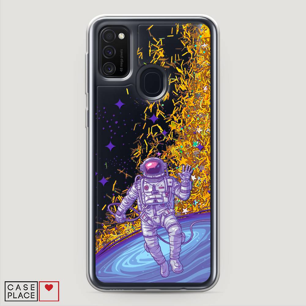 Жидкий чехол с блестками "Космонавт в открытом космосе" на Samsung Galaxy M30s, 29890-1
Жидкий чехол с блестками "Космонавт в открытом космосе" на Samsung Galaxy M30s, 29890-1