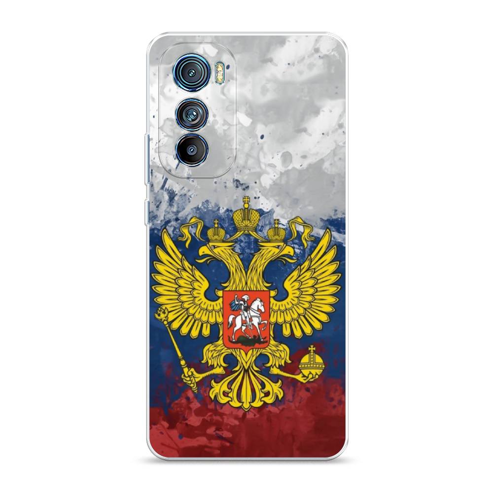 фото Силиконовый чехол "рф" на motorola edge 30 awog
