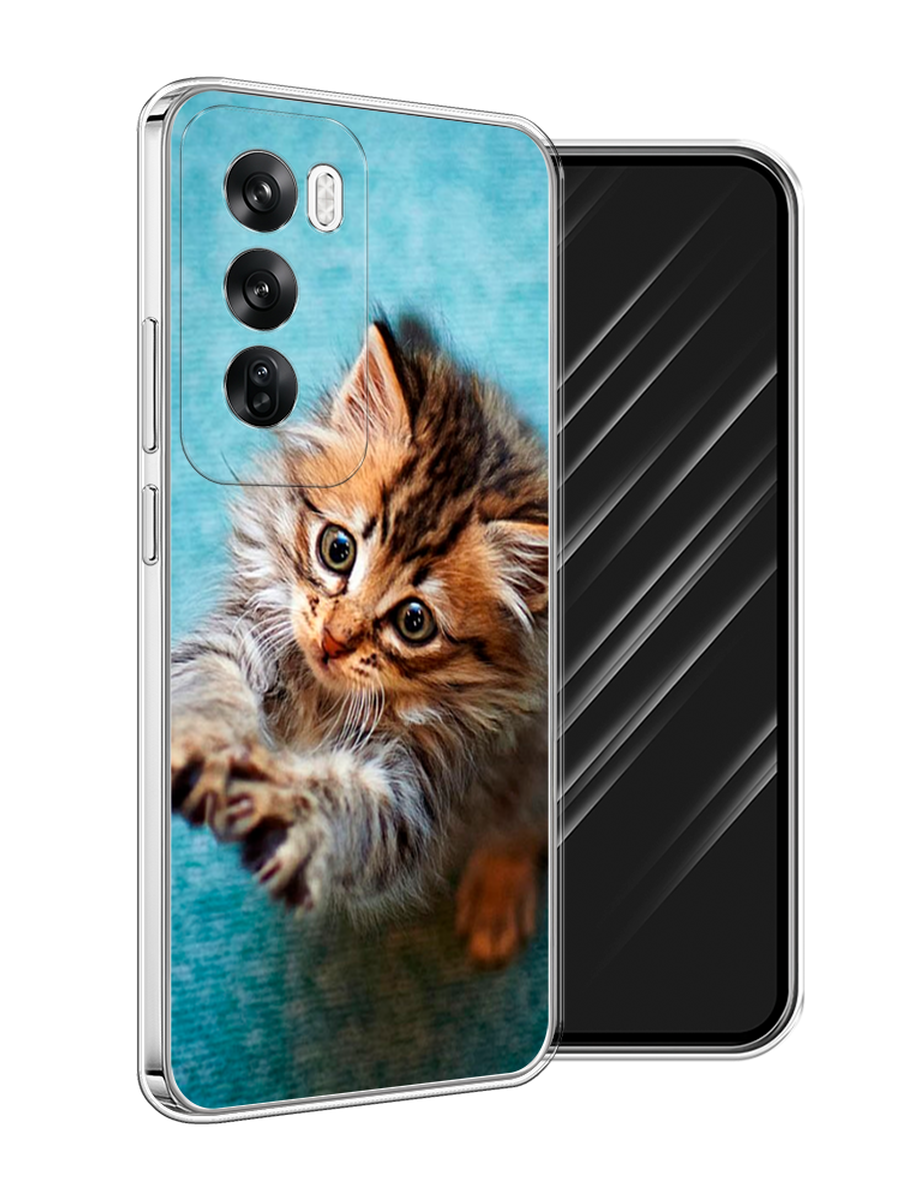 Чехол Awog на Oppo Reno 12 "Котенок просит есть", Бирюзовый;коричневый;белый, 2517450-1
Чехол Awog на Oppo Reno 12 "Котенок просит есть", Бирюзовый;коричневый;белый, 2517450-1