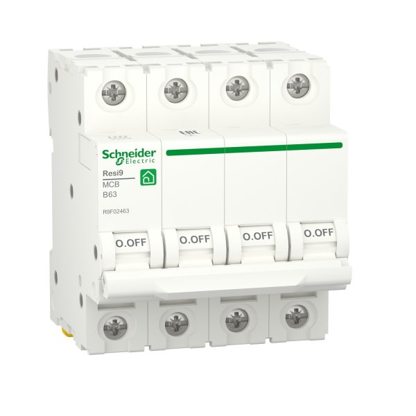 Автоматический выключатель Schneider Electric (АВ) B 63А 4P 6000A Resi9 R9F02463, R9F02463
Автоматический выключатель Schneider Electric (АВ) B 63А 4P 6000A Resi9 R9F02463, R9F02463