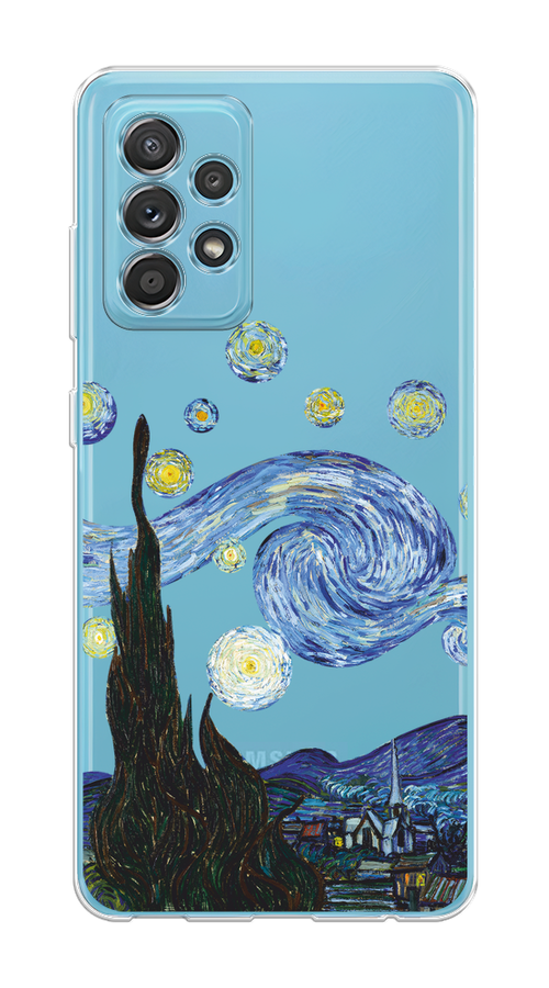 Чехол на Samsung Galaxy A52/A52s "Ночь Ван Гога", Голубой;синий;черный, 2102450-1
Чехол на Samsung Galaxy A52/A52s "Ночь Ван Гога", Голубой;синий;черный, 2102450-1