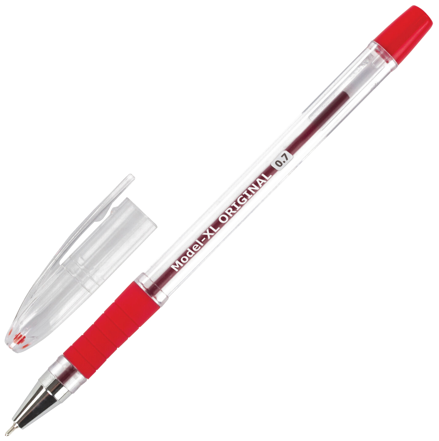 Ручка шариковая масляная с грипом BRAUBERG "Model-XL" ORIGINAL, КРАСНАЯ, узел 0,7 мм, лини
Ручка шариковая масляная с грипом BRAUBERG "Model-XL" ORIGINAL, КРАСНАЯ, узел 0,7 мм, лини