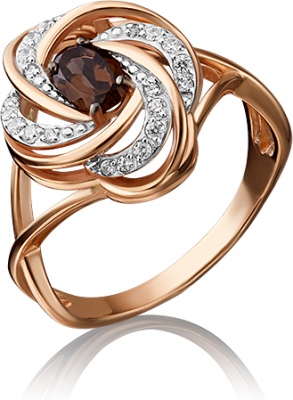 Кольцо из красного золота с фианитом/кварцем р. PLATINA jewelry 01-4633-00-208-1110-46, 01-4633-00-208-1110-46
Кольцо из красного золота с фианитом/кварцем р. PLATINA jewelry 01-4633-00-208-1110-46, 01-4633-00-208-1110-46