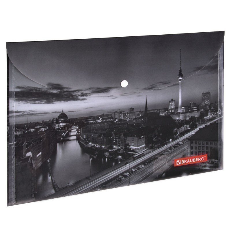 Папка-конверт с кнопкой BRAUBERG "NIGHT CITY", А4, 160 мкм, цветная печать, 228033, Разноцветный
Папка-конверт с кнопкой BRAUBERG "NIGHT CITY", А4, 160 мкм, цветная печать, 228033, Разноцветный