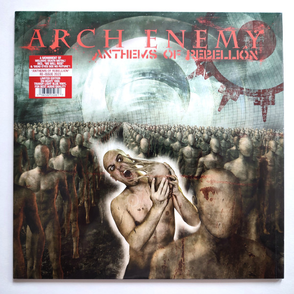 Arch Enemy Anthems Of Rebellion Transparent Light Blue Vinyl (LP), Anthems Of Rebellion
Arch Enemy Anthems Of Rebellion Transparent Light Blue Vinyl (LP), Anthems Of Rebellion