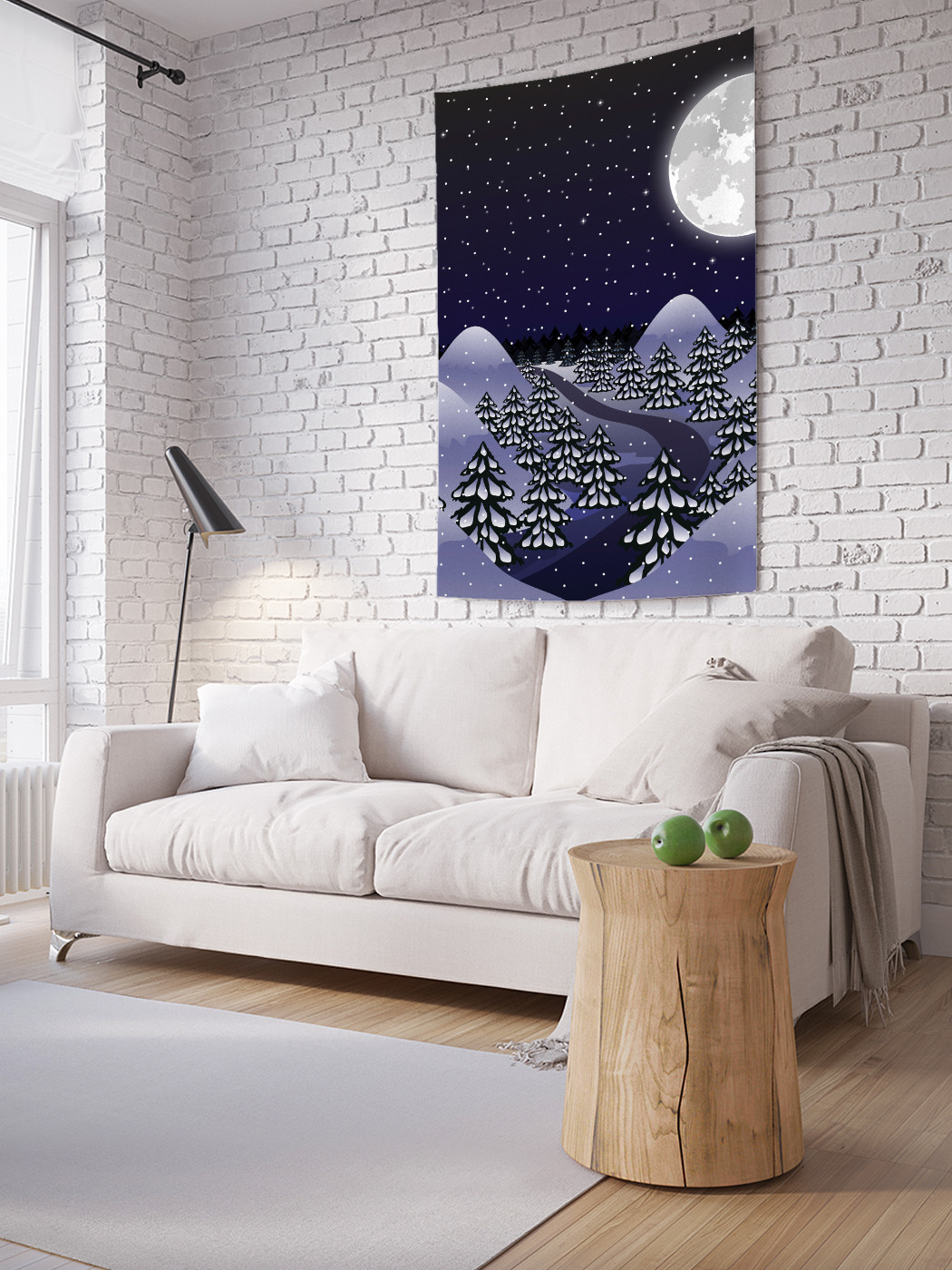 Вертикальное фотопанно на стену JoyArty Полнолуние над лесом 100x150 см, Полнолуние над лесом
Вертикальное фотопанно на стену JoyArty Полнолуние над лесом 100x150 см, Полнолуние над лесом