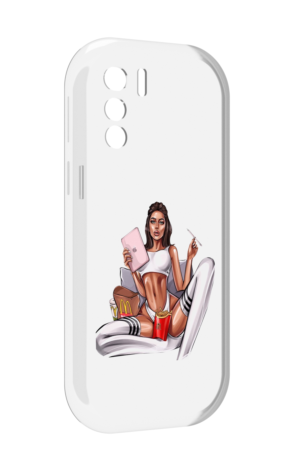 Чехол MyPads Модная-иллюстрация-девушки женский для UleFone Note 13P, Прозрачный, Tocco
Чехол MyPads Модная-иллюстрация-девушки женский для UleFone Note 13P, Прозрачный, Tocco