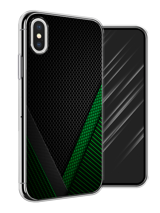 Чехол Awog на Apple iPhone XS (10S) / Айфон XS (10S) "Зеленый карбон", Разноцветный, 11850-3
Чехол Awog на Apple iPhone XS (10S) / Айфон XS (10S) "Зеленый карбон", Разноцветный, 11850-3