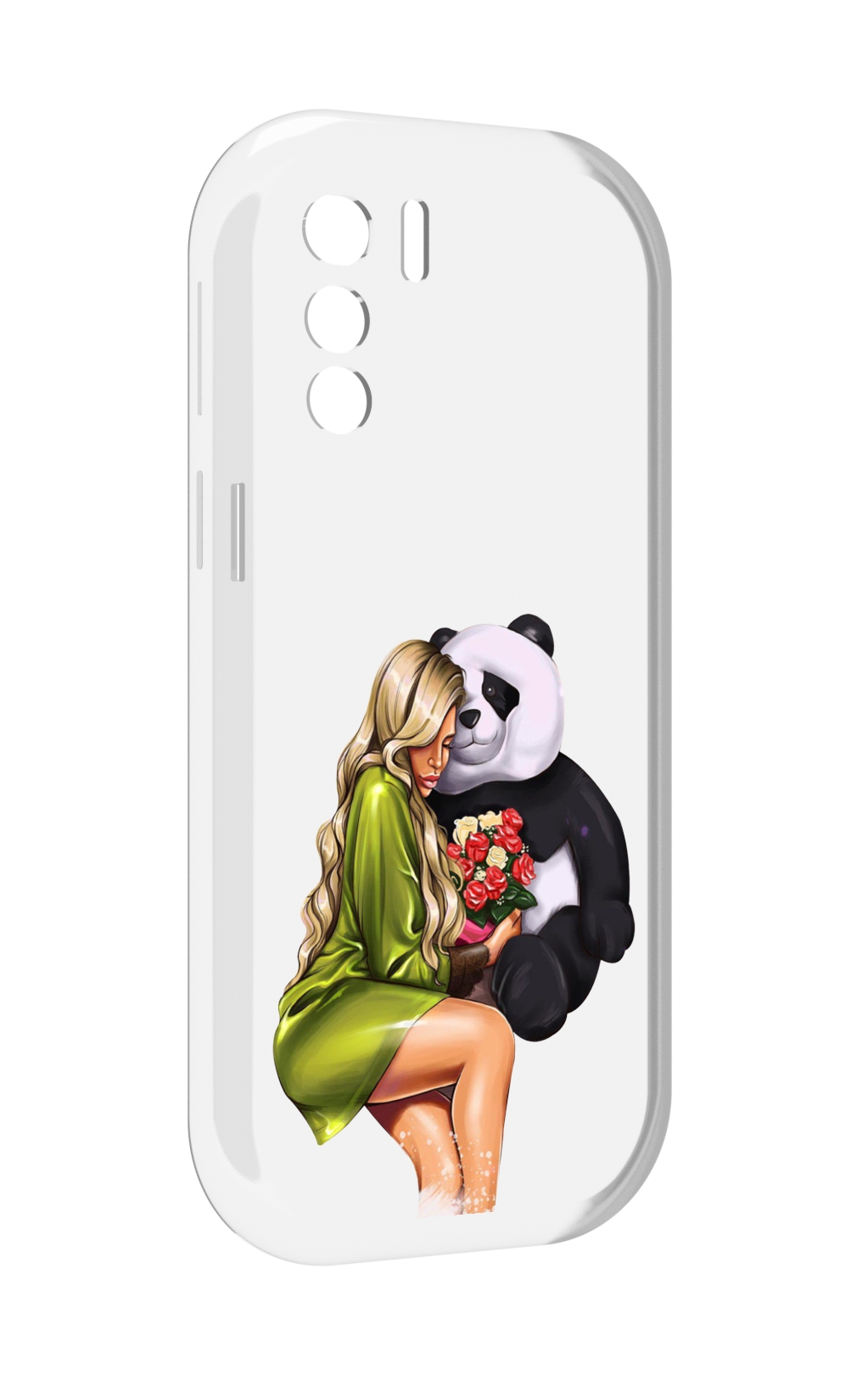 Чехол MyPads Девушка-с-пандой-с-букетом женский для UleFone Note 13P, Прозрачный, Tocco
Чехол MyPads Девушка-с-пандой-с-букетом женский для UleFone Note 13P, Прозрачный, Tocco