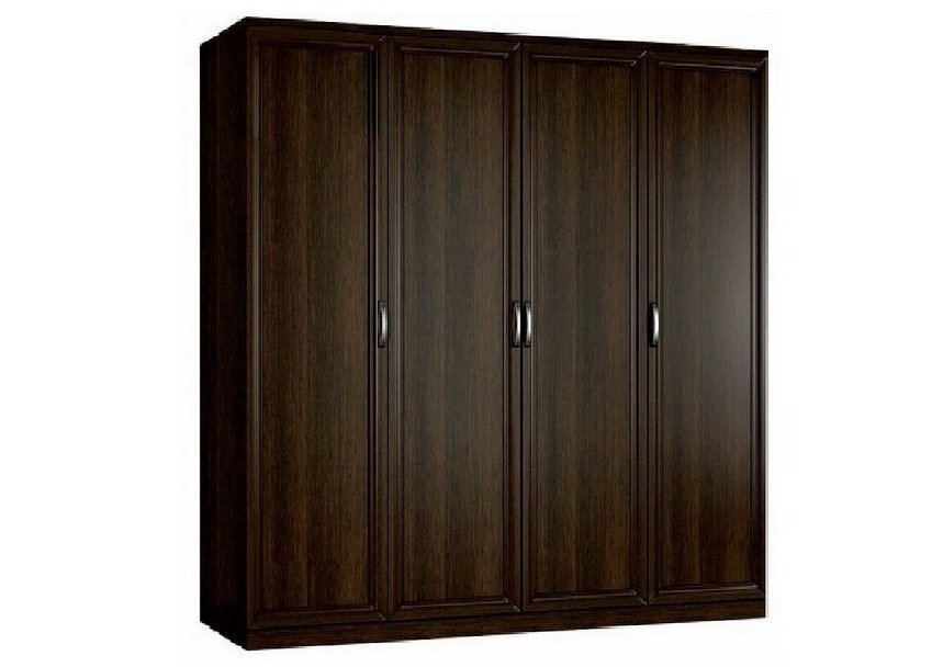 Шкаф распашной Стелла-21 Венге для одежды четырёхдверный 220х200х40 Мегамебель, Коричневый 
Шкаф распашной Стелла-21 Венге для одежды четырёхдверный 220х200х40 Мегамебель, Коричневый