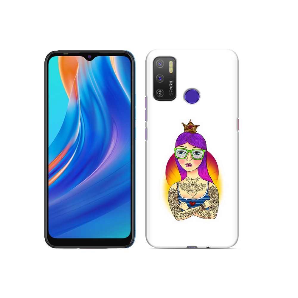 Чехол MyPads Tocco для Tecno Spark 5 Air девушка в татуировках с короной, Прозрачный, Tocco
Чехол MyPads Tocco для Tecno Spark 5 Air девушка в татуировках с короной, Прозрачный, Tocco