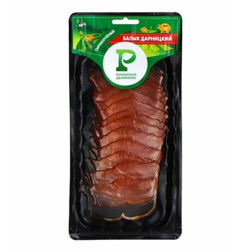 Балык свиной сырокопченый Раменский деликатес Дарницкий 100 г
Балык свиной сырокопченый Раменский деликатес Дарницкий 100 г
