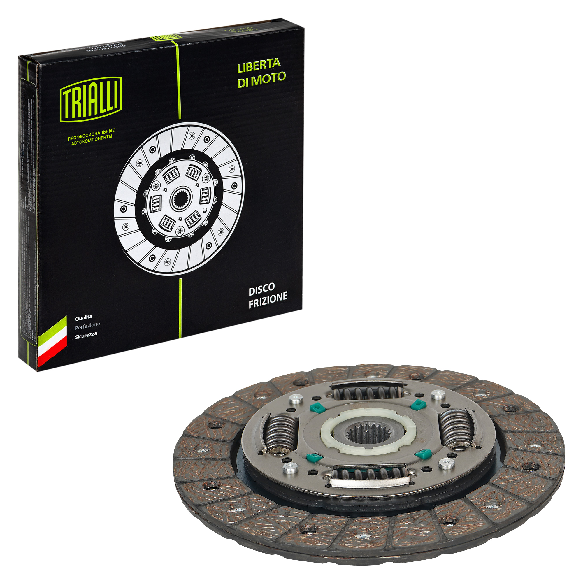 Диск сцепления ведомый для Лада X-Ray (15-) 1.6i (дв. 21129, КПП 21809) TRIALLI FD801
Диск сцепления ведомый для Лада X-Ray (15-) 1.6i (дв. 21129, КПП 21809) TRIALLI FD801