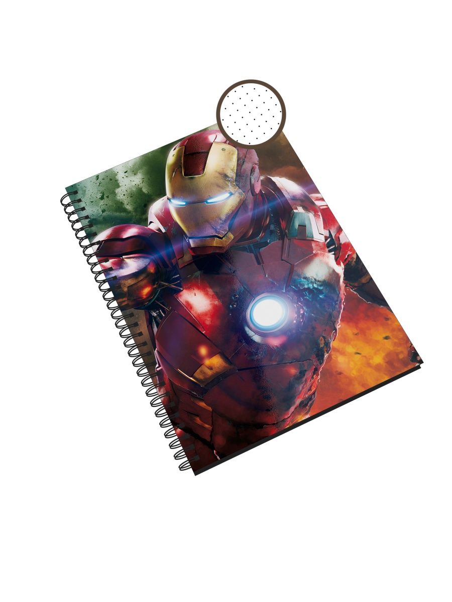 Блокнот Каждому Своё "Iron man/Железный человек" NP-MVIM3-A4/7 A4 48л в точку, NP-MVIM3-A4/7
Блокнот Каждому Своё "Iron man/Железный человек" NP-MVIM3-A4/7 A4 48л в точку, NP-MVIM3-A4/7