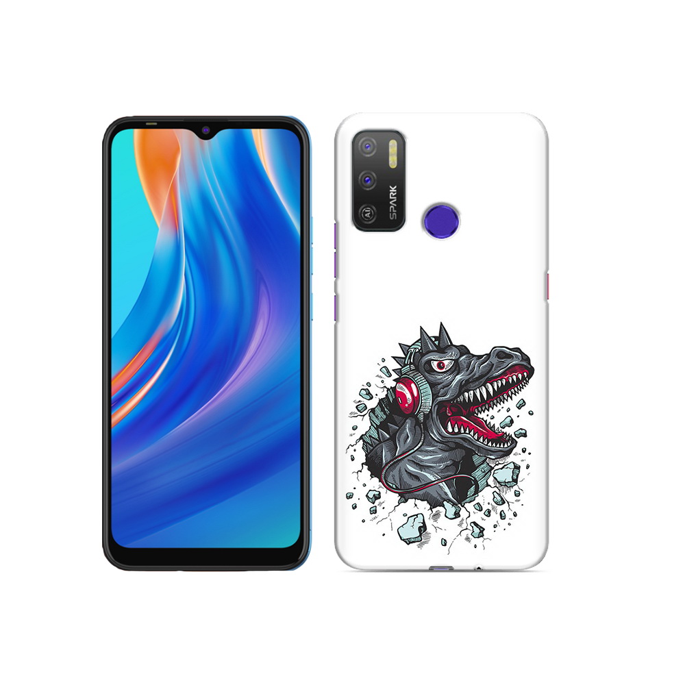 Чехол MyPads Tocco для Tecno Spark 5 Air Нарисованный динозавр в наушниках, Прозрачный, Tocco
Чехол MyPads Tocco для Tecno Spark 5 Air Нарисованный динозавр в наушниках, Прозрачный, Tocco