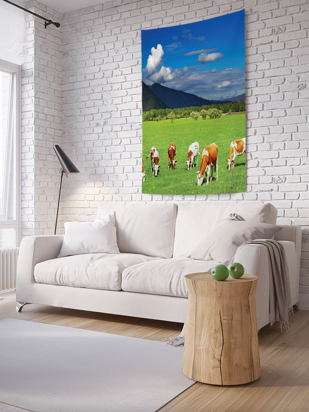 Вертикальное фотопанно на стену JoyArty Пастбище с коровами 150x200 см, Пастбище с коровами
Вертикальное фотопанно на стену JoyArty Пастбище с коровами 150x200 см, Пастбище с коровами