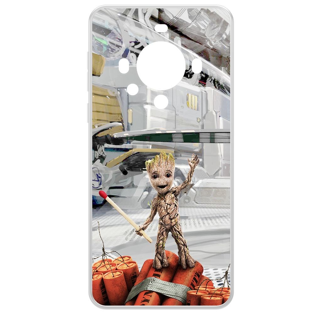 Чехол-накладка Krutoff Clear Case Стражи Галактики. Малыш Грут для Huawei Mate 60, Прозрачный
Чехол-накладка Krutoff Clear Case Стражи Галактики. Малыш Грут для Huawei Mate 60, Прозрачный