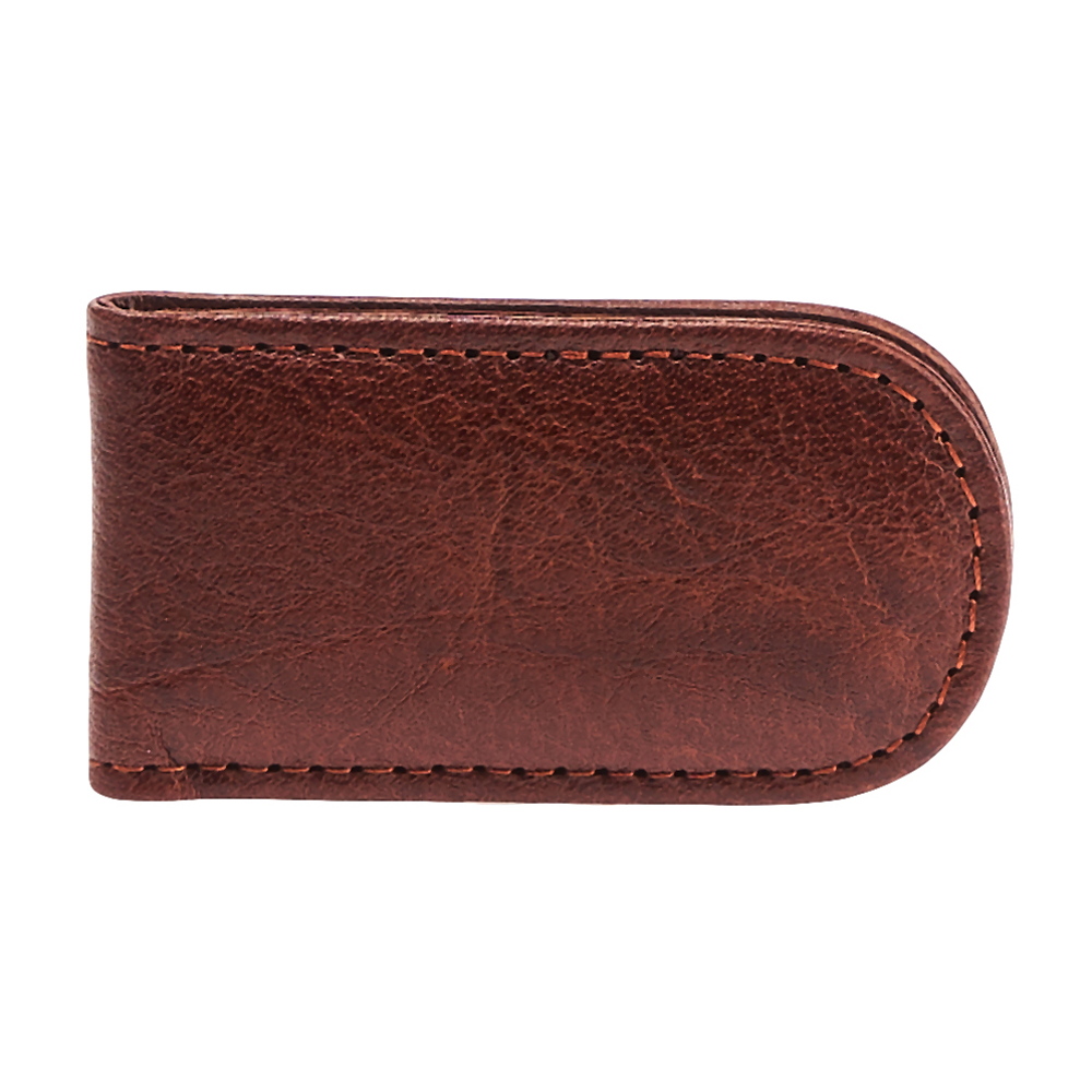 фото Зажим для денег мужской dr.koffer mw 018-02-05, коричневый