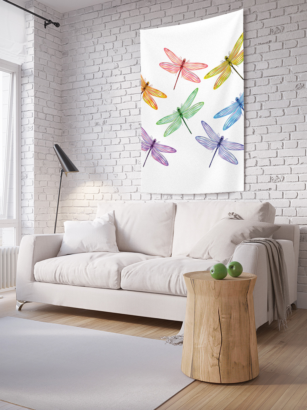 Вертикальное фотопанно на стену JoyArty Вектор полосатых крыльев 150x200 см, Вектор полосатых крыльев 
Вертикальное фотопанно на стену JoyArty Вектор полосатых крыльев 150x200 см, Вектор полосатых крыльев