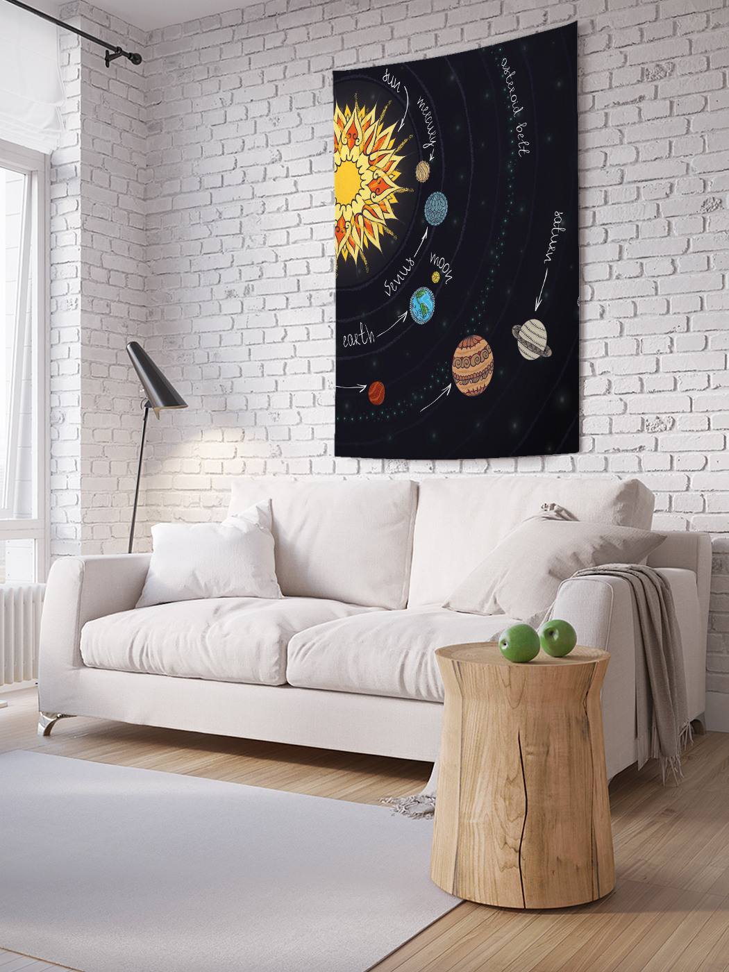 Вертикальное фотопанно на стену JoyArty Карта Солнечной системы 150x200 см, Карта Солнечной системы
Вертикальное фотопанно на стену JoyArty Карта Солнечной системы 150x200 см, Карта Солнечной системы