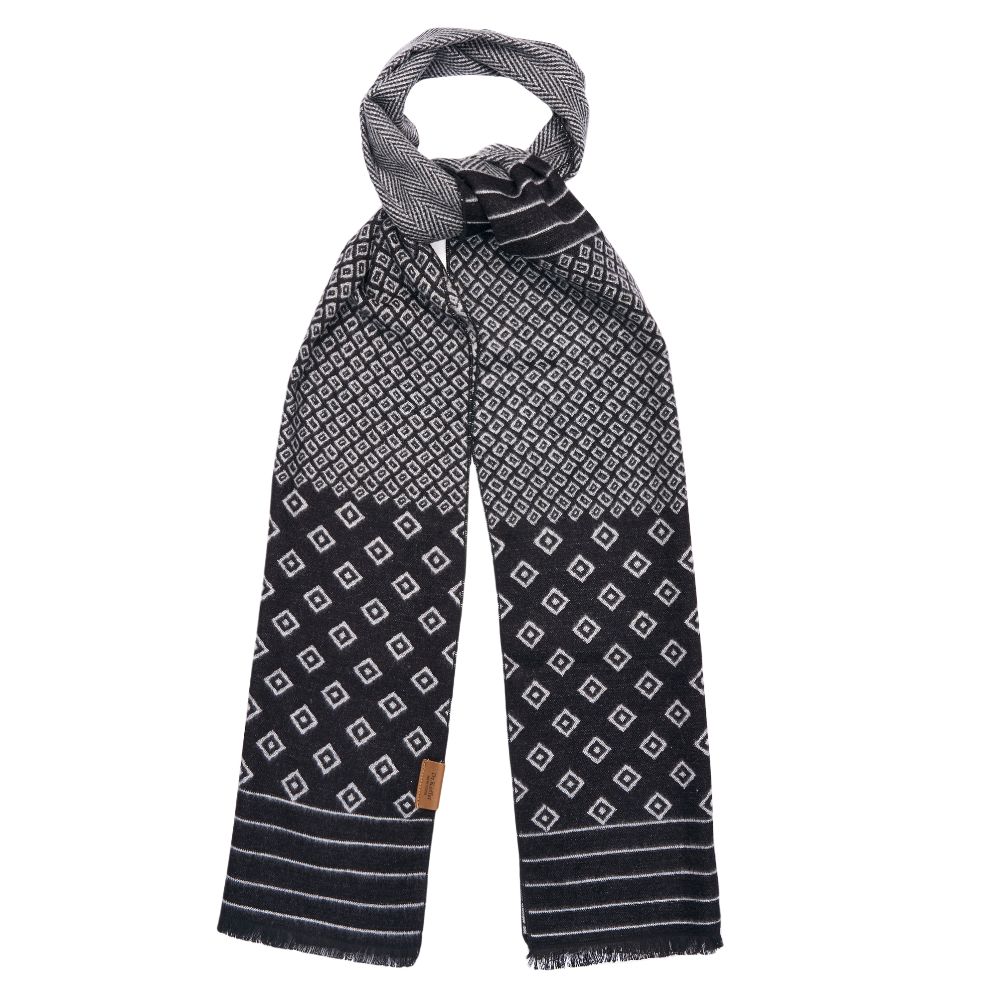 Шарф мужской Dr.Koffer S810738-157-04 черный, 65х180х1.5 см, Черный;серый, S810738-157-04
Шарф мужской Dr.Koffer S810738-157-04 черный, 65х180х1.5 см, Черный;серый, S810738-157-04