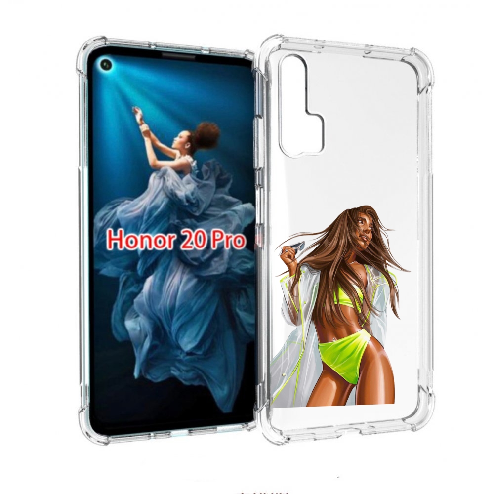 Чехол бампер MyPads девушка-модель-мулатка для Honor 20 Pro прот, Прозрачный, Tocco
Чехол бампер MyPads девушка-модель-мулатка для Honor 20 Pro прот, Прозрачный, Tocco
