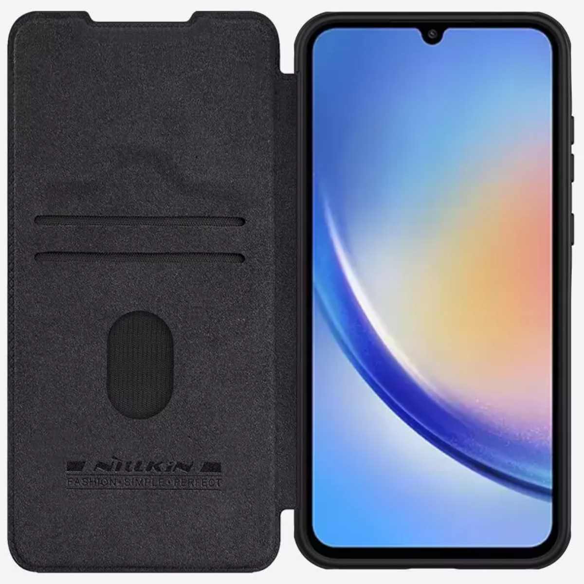Кожаный чехол-книжка Nillkin Leather Qin Pro для Samsung Galaxy A55, черный, Leather Qin Pro
Кожаный чехол-книжка Nillkin Leather Qin Pro для Samsung Galaxy A55, черный, Leather Qin Pro