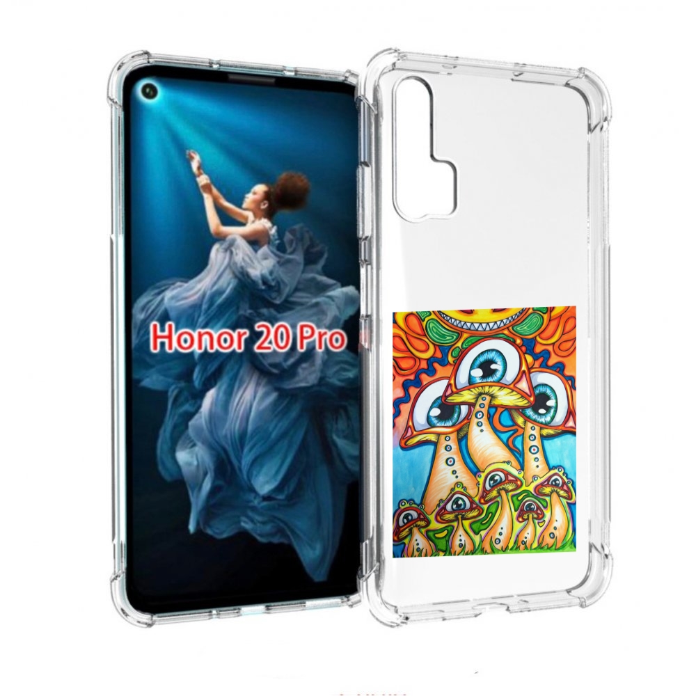 Чехол бампер MyPads грибы с глазами для Honor 20 Pro противоударный, Прозрачный, Tocco
Чехол бампер MyPads грибы с глазами для Honor 20 Pro противоударный, Прозрачный, Tocco
