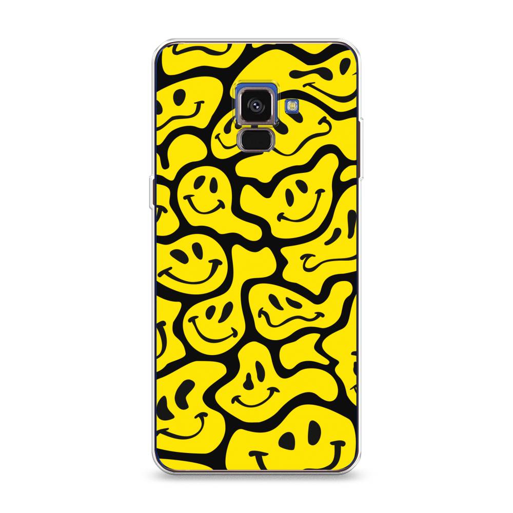 Чехол для Samsung Galaxy A8 2018 "Расплывчатые смайлики желтые", Черный;желтый, 25450-6
Чехол для Samsung Galaxy A8 2018 "Расплывчатые смайлики желтые", Черный;желтый, 25450-6