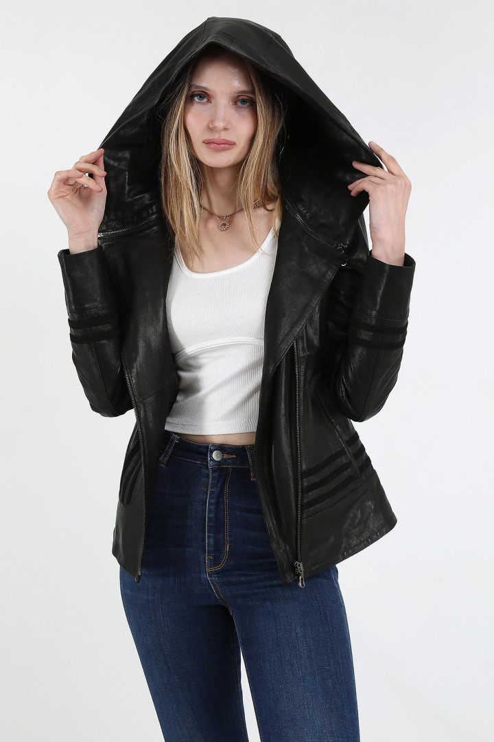 Кожаная куртка женская Derins DKA02118_S черная 3XL (товары доставляются из-за рубежа), DKA02118_S
Кожаная куртка женская Derins DKA02118_S черная 3XL (товары доставляются из-за рубежа), DKA02118_S