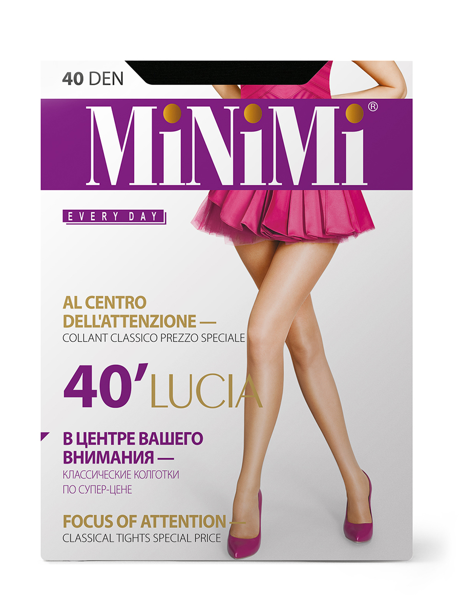 Колготки женские Minimi LUCIA 40 (акция) черные 3, Черный, LUCIA 40 (акция)
Колготки женские Minimi LUCIA 40 (акция) черные 3, Черный, LUCIA 40 (акция)