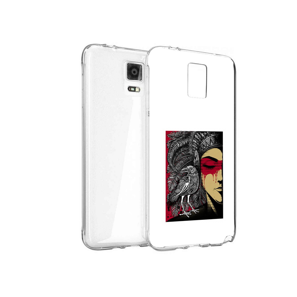 Чехол MyPads Tocco для Samsung Galaxy Note 4 девушка с вороном в абстракции, Прозрачный, Tocco
Чехол MyPads Tocco для Samsung Galaxy Note 4 девушка с вороном в абстракции, Прозрачный, Tocco