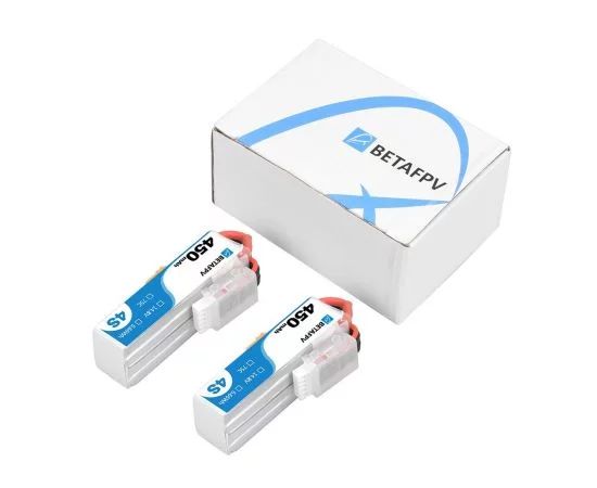 Аккумулятор BETAFPV BETAFPV 450мАч 4S 75C BETAFPV 450мАч 4S 75C, BETAFPV 450мАч 4S 75C
Аккумулятор BETAFPV BETAFPV 450мАч 4S 75C BETAFPV 450мАч 4S 75C, BETAFPV 450мАч 4S 75C