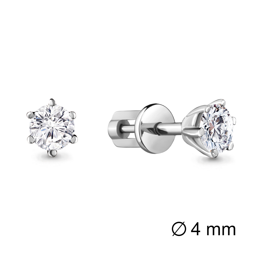 Серьги из белого золота с бриллиантом Aquamarine Aquamarine 940105_585_бз, 940105_585_бз
Серьги из белого золота с бриллиантом Aquamarine Aquamarine 940105_585_бз, 940105_585_бз