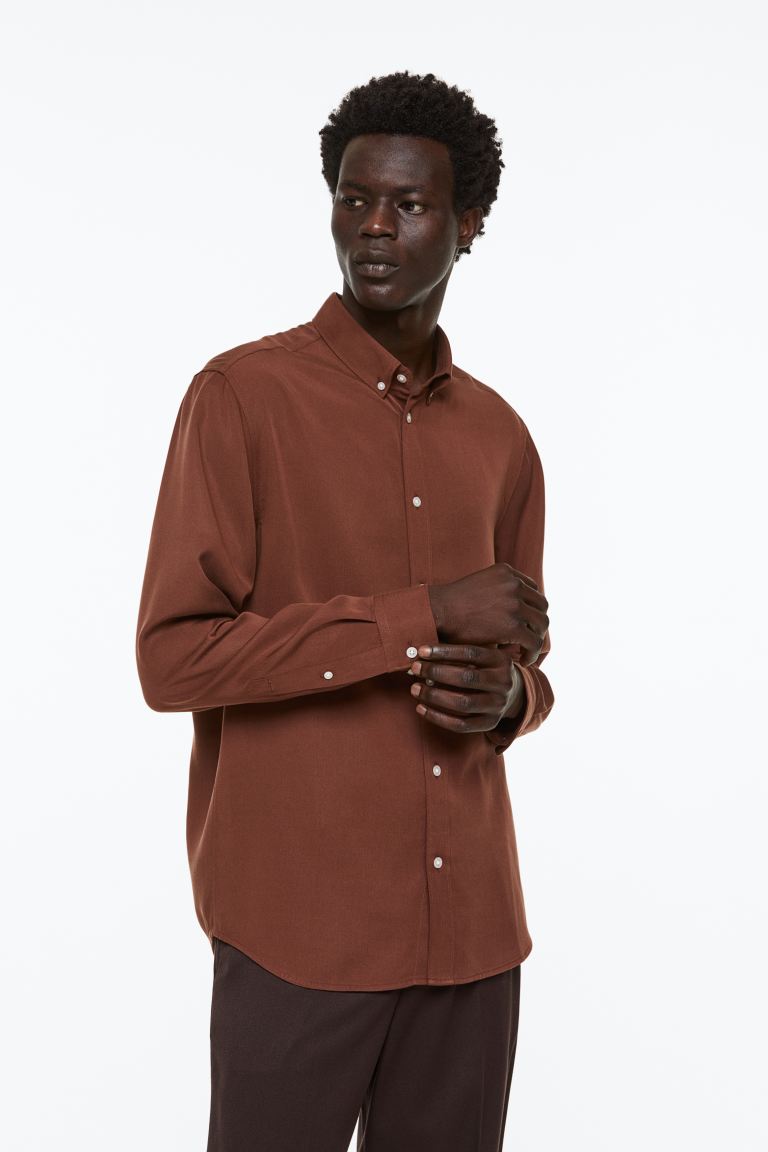 Рубашка мужская H&M 1128629002 коричневая XL (доставка из-за рубежа), Коричневый, 1128629002
Рубашка мужская H&M 1128629002 коричневая XL (доставка из-за рубежа), Коричневый, 1128629002