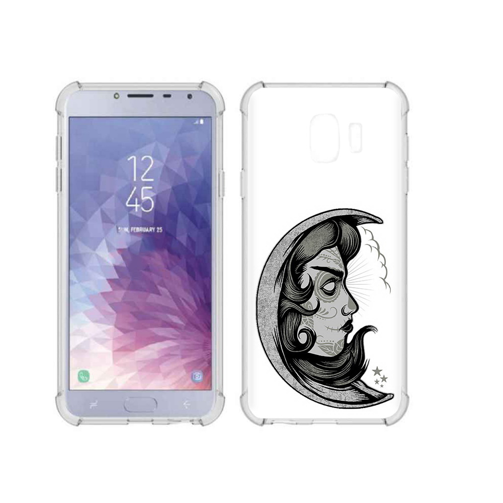 Чехол MyPads Tocco для Samsung Galaxy J4 (2018) черно белая луна с лицом, Прозрачный, Tocco
Чехол MyPads Tocco для Samsung Galaxy J4 (2018) черно белая луна с лицом, Прозрачный, Tocco