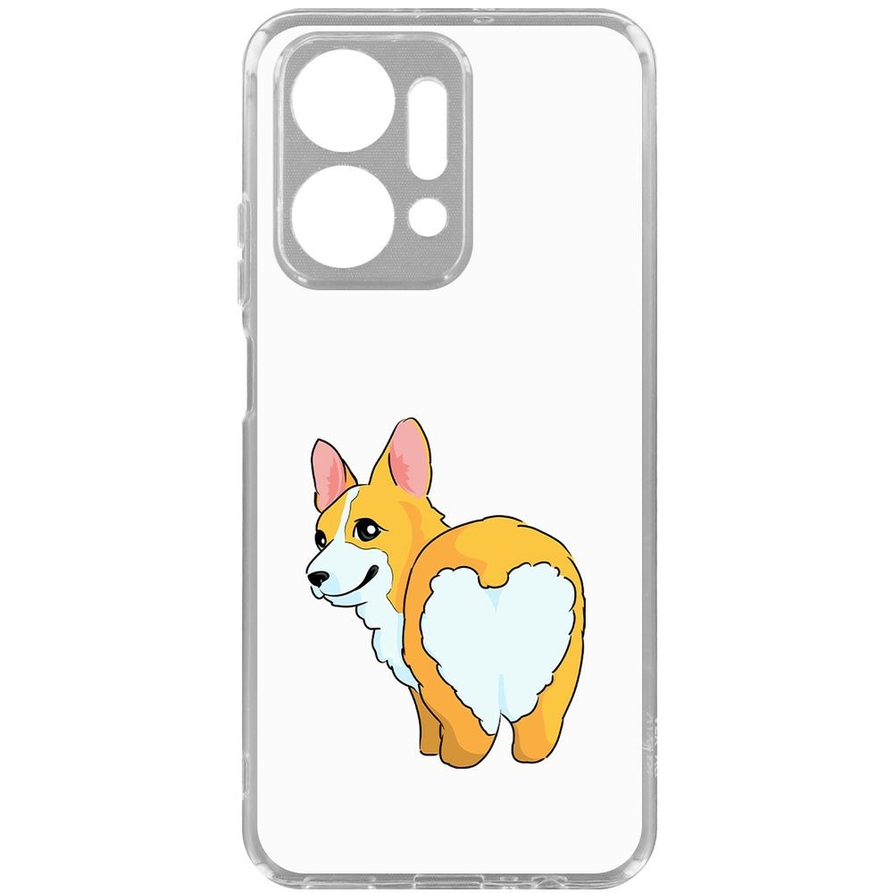 Чехол-накладка Krutoff Clear Case Рисованный корги вид 2 для Honor X7a Plus, Прозрачный
Чехол-накладка Krutoff Clear Case Рисованный корги вид 2 для Honor X7a Plus, Прозрачный