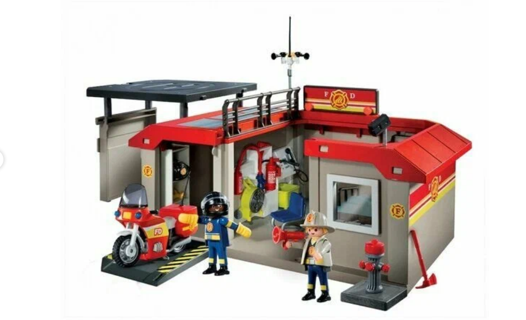 Игровой набор Playmobil PLAYMOBIL Playmobil City Action 5663 Пожарная станция, 62 дет, Playmobil City Action 5663 Пожарная станция, 62 дет.
Игровой набор Playmobil PLAYMOBIL Playmobil City Action 5663 Пожарная станция, 62 дет, Playmobil City Action 5663 Пожарная станция, 62 дет.