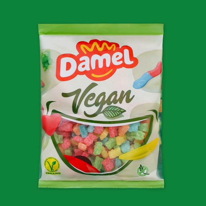 Мармелад жевательный DAMEL Мишки неоновые в сахаре со вкусом тутти-фрутти, 1кг
Мармелад жевательный DAMEL Мишки неоновые в сахаре со вкусом тутти-фрутти, 1кг