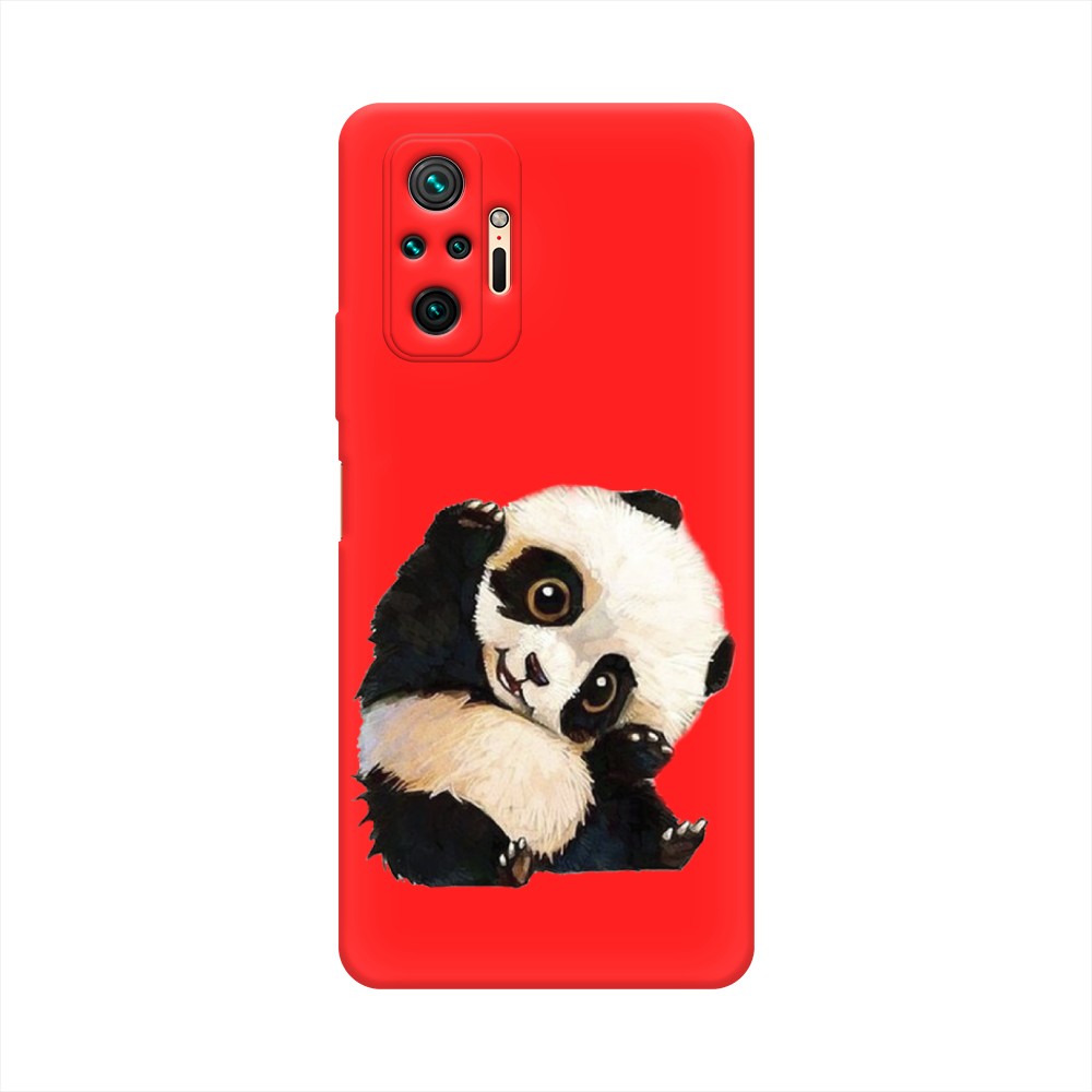 Матовый силиконовый чехол "Большеглазая панда" на Xiaomi Redmi Note 10 Pro, Большеглазая панда
Матовый силиконовый чехол "Большеглазая панда" на Xiaomi Redmi Note 10 Pro, Большеглазая панда