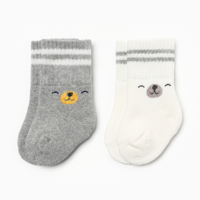 Набор махровых носков Крошка Я Basic Line, 2 пары, 6-12 мес., молочный/серый, Белый;серый
Набор махровых носков Крошка Я Basic Line, 2 пары, 6-12 мес., молочный/серый, Белый;серый