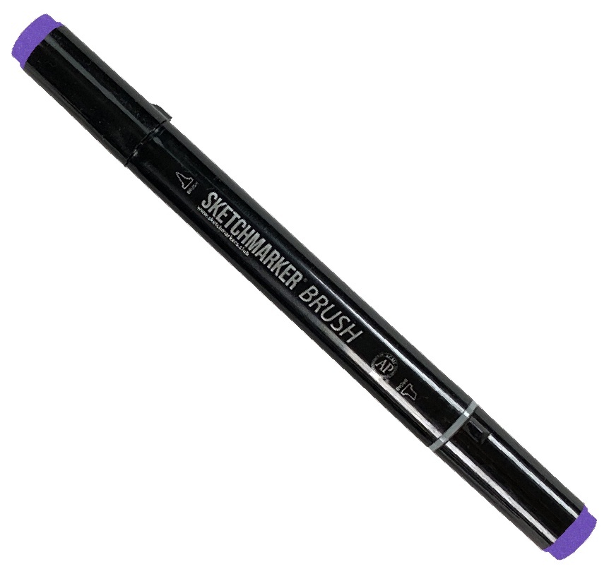 Маркер Sketchmarker Brush двухсторонний на спиртовой основе для скетчинга цвет V41 Ирис, Фиолетовый, SMB-V
Маркер Sketchmarker Brush двухсторонний на спиртовой основе для скетчинга цвет V41 Ирис, Фиолетовый, SMB-V