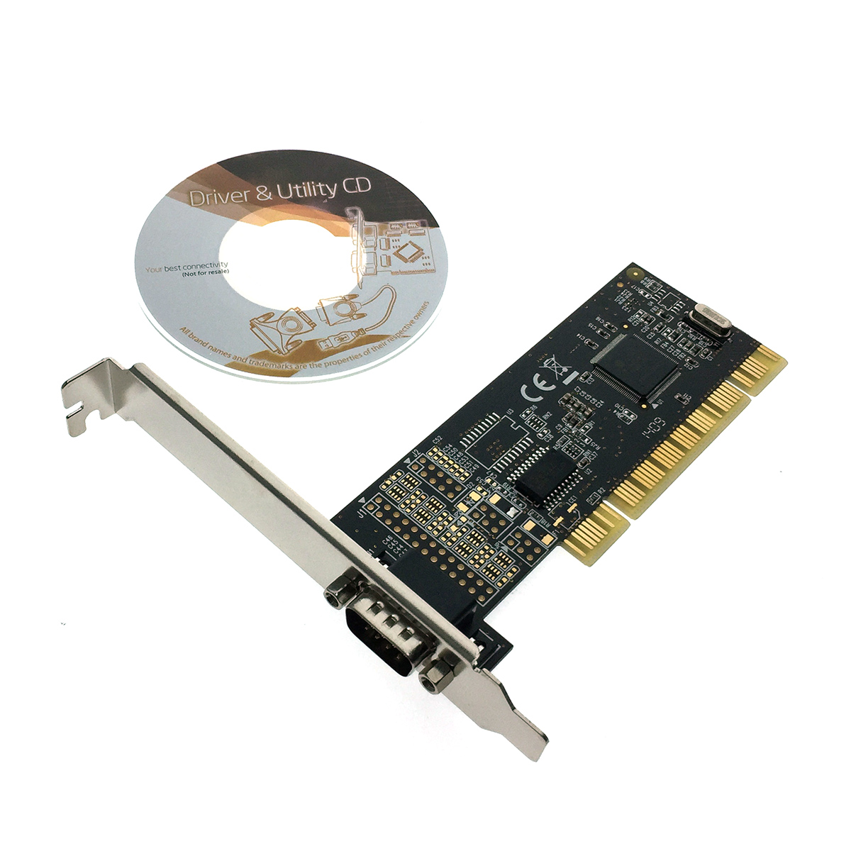 Контроллер PCI to 1 RS232 порт /1 COM port/, чип Msc9865, модель PMIO-V2T-0001S, ESPADA
Контроллер PCI to 1 RS232 порт /1 COM port/, чип Msc9865, модель PMIO-V2T-0001S, ESPADA