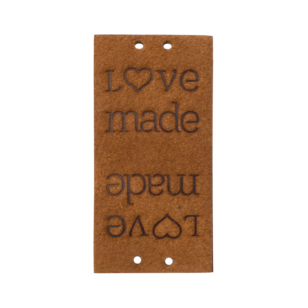 Бирки кожаные для рукоделия с тиснением Love Made, пришивные, 1,9*3,8см коричневый, 4 шт
Бирки кожаные для рукоделия с тиснением Love Made, пришивные, 1,9*3,8см коричневый, 4 шт