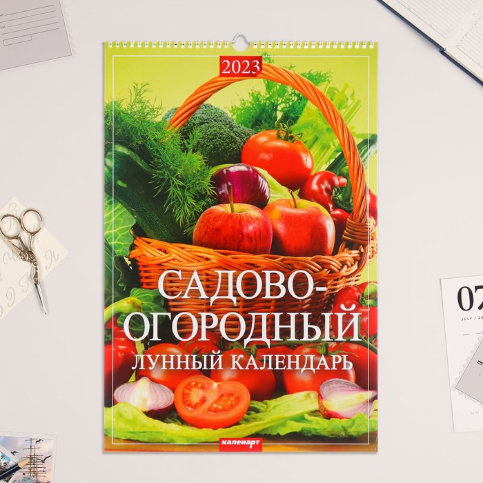 Календарь перекидной на ригеле "Садово-огородный лунный календарь" 2023 год, 320х480 мм
Календарь перекидной на ригеле "Садово-огородный лунный календарь" 2023 год, 320х480 мм